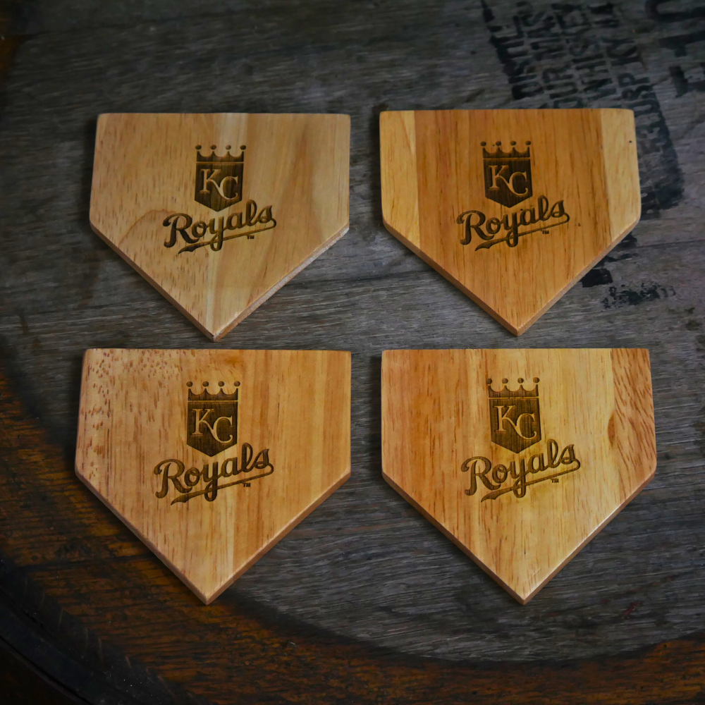 Kansas City Royals Dugout Mug® | 4 Pack Wooden Coaster Set