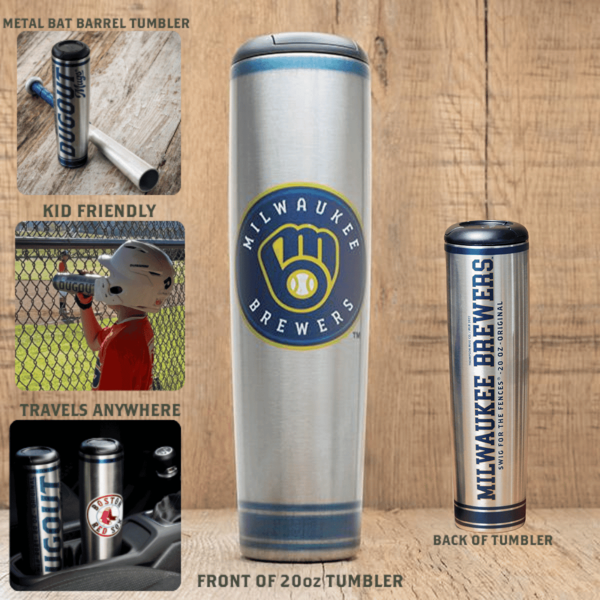 Metal Dugout Mug® | MLB Bat Mug