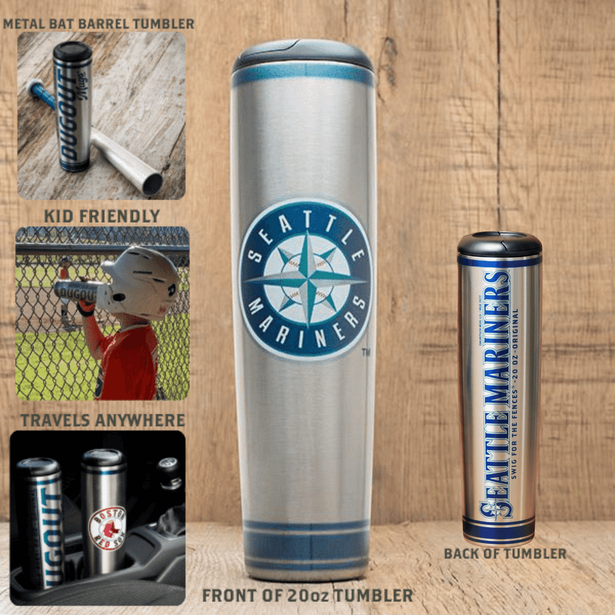 Metal Dugout Mug® | MLB Bat Mug