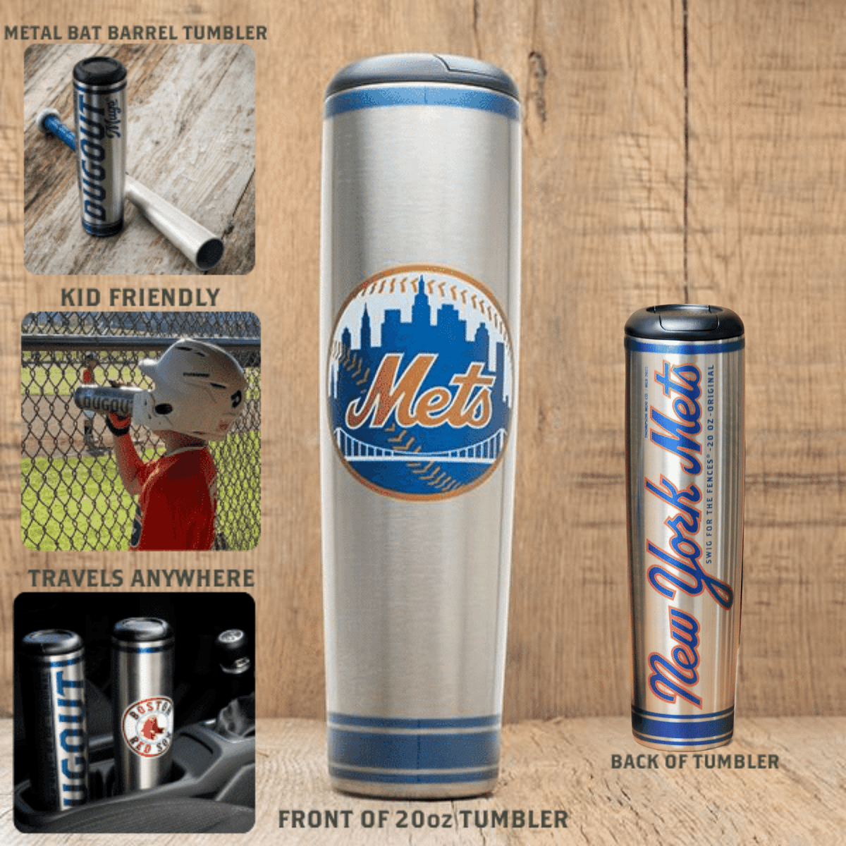 Metal Dugout Mug® | MLB Bat Mug