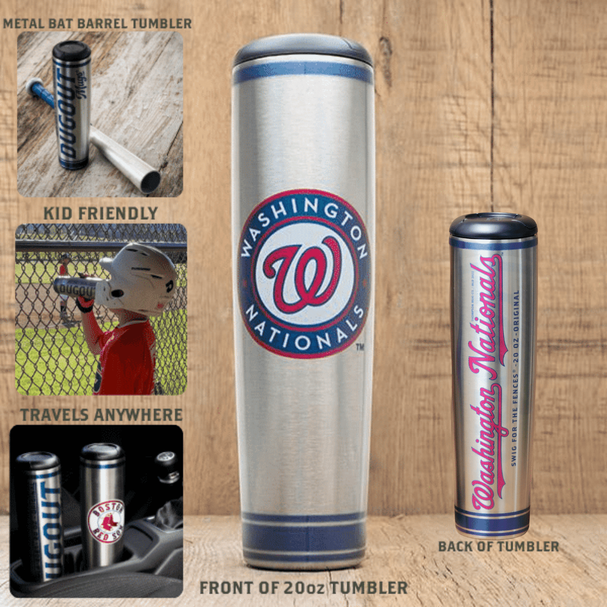 Metal Dugout Mug® | MLB Bat Mug