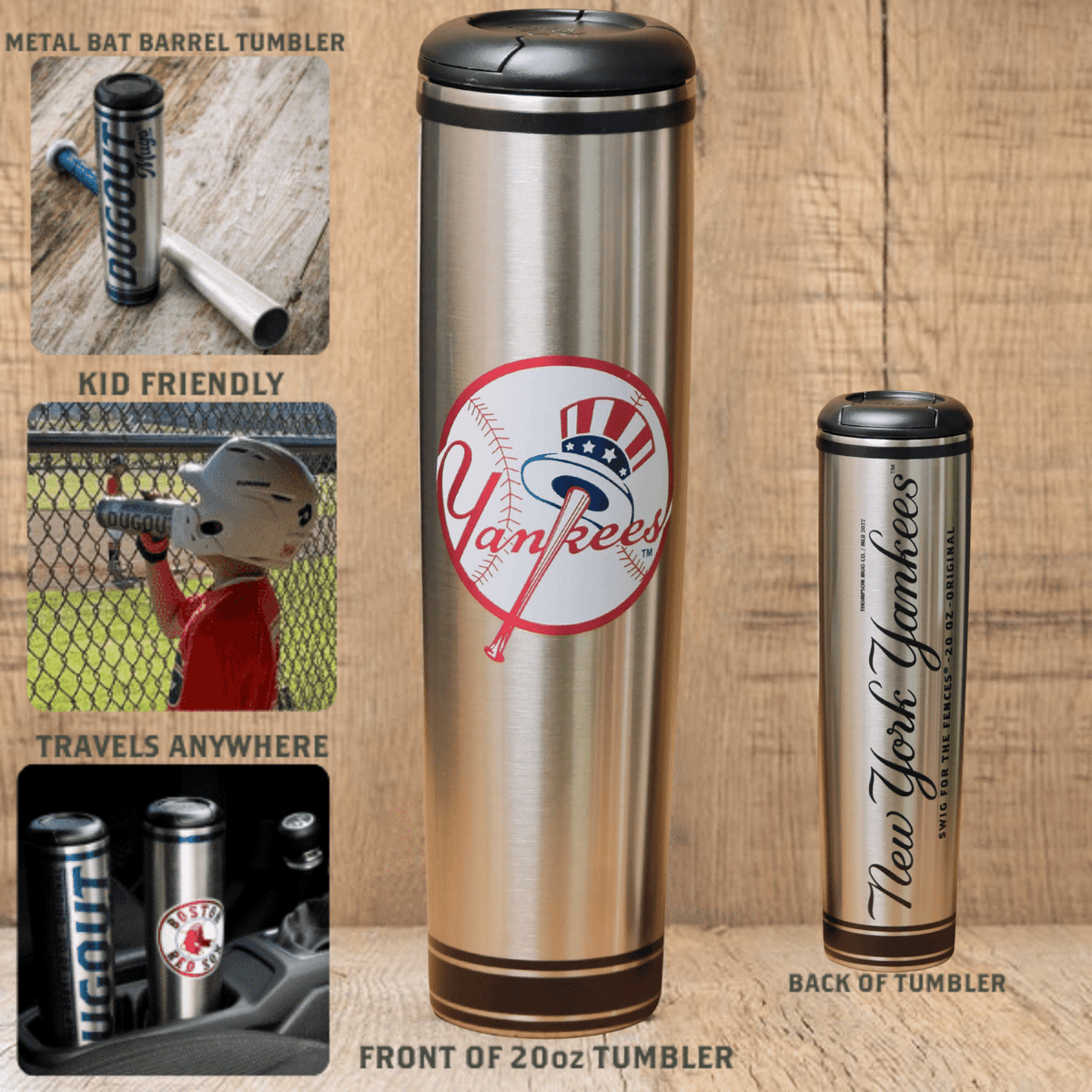 Metal Dugout Mug® | MLB Bat Mug
