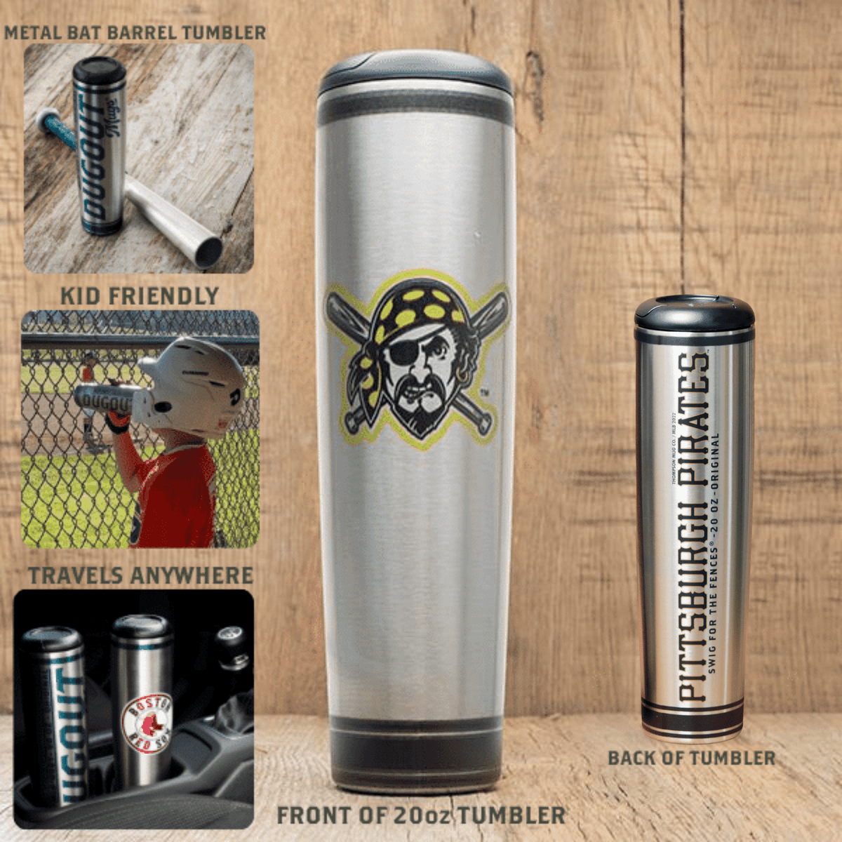 Metal Dugout Mug® | MLB Bat Mug