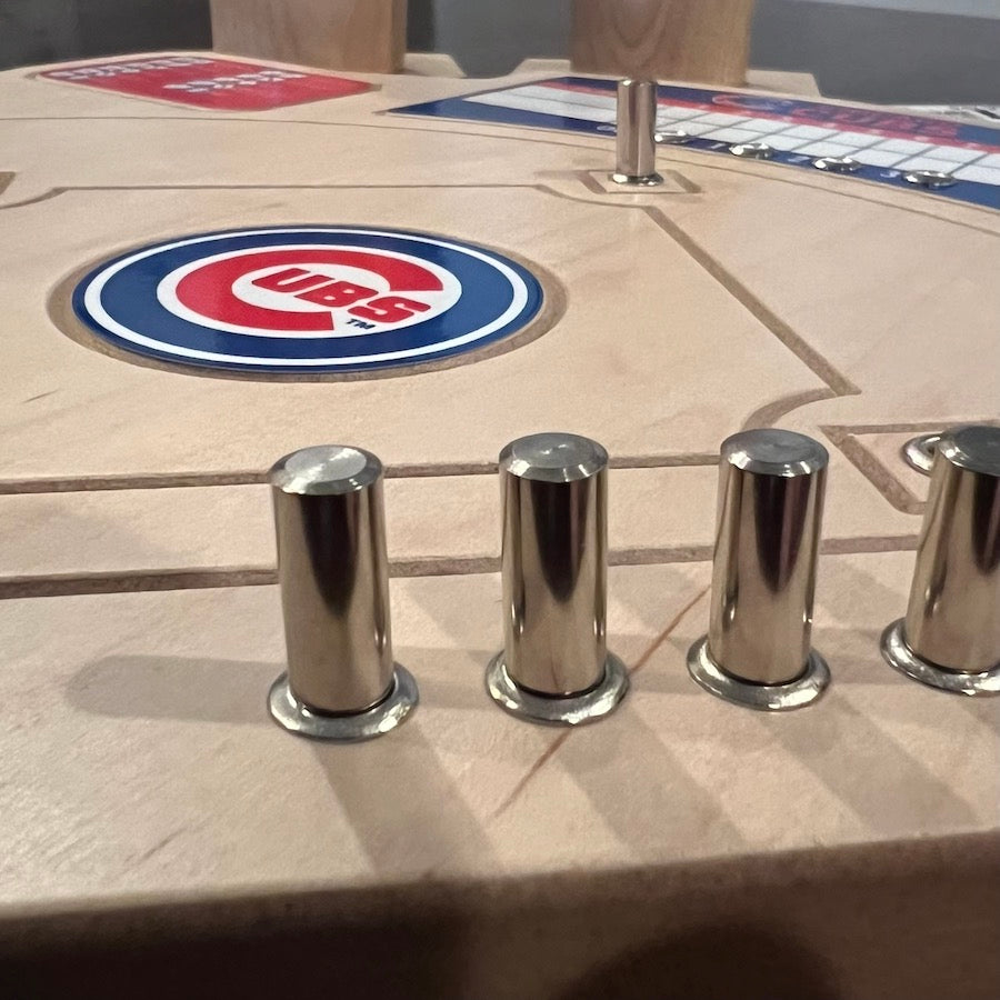Chicago Cubs Baseball Game with Dice