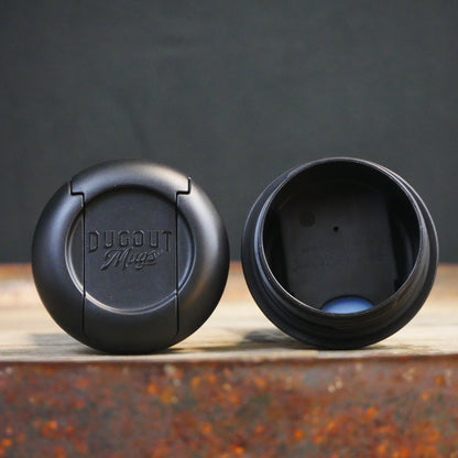 metal dugout mug lids 2 pack