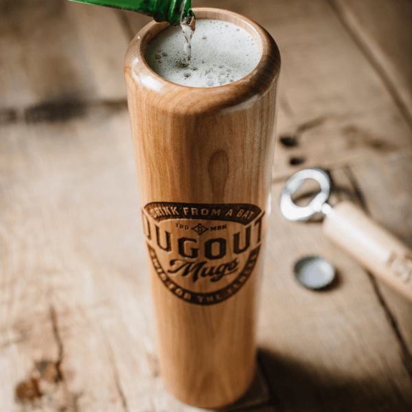 "Favorite Player Calls Me Dad" Dugout Mugs® | Baseball Bat Mug