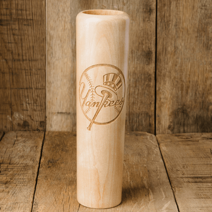 baseball bat mug new york yankees circle
