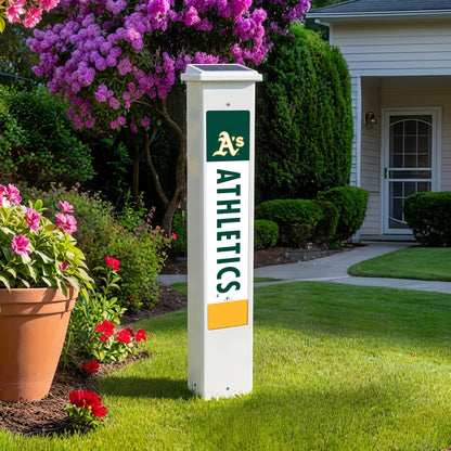 MLB Team Glow Post - Oakland Athletics