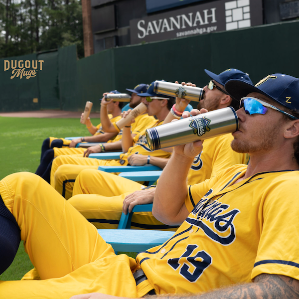 Savannah Bananas "Diamond" Dugout Mug® | Stainless Steel Baseball Bat Mug