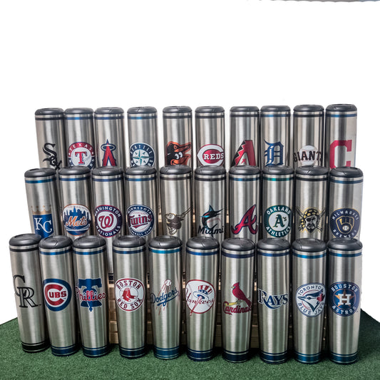 Choose your MLB Team Logo Dugout Mug® | Stainless Steel Baseball Bat Mug
