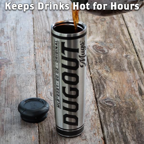 Washington Nationals Dugout Mug® | Stainless Steel Baseball Bat Mug