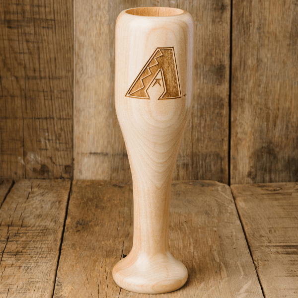 baseball bat wine glass arizona diamondbacks A full