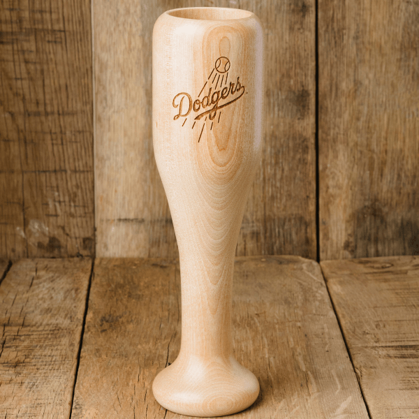 baseball bat wine glass los angeles dodgers full