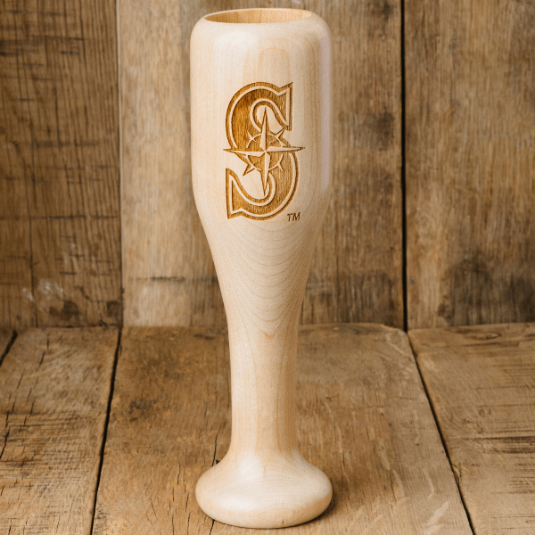 baseball bat wine glass seattle mariners S full