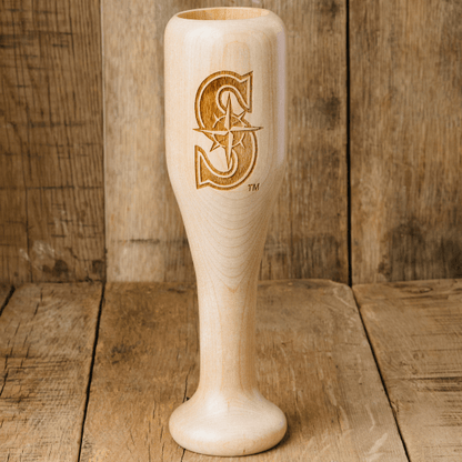 baseball bat wine glass seattle mariners S full